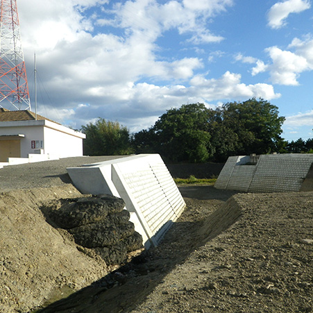 準用河川谷地堀改修工事
