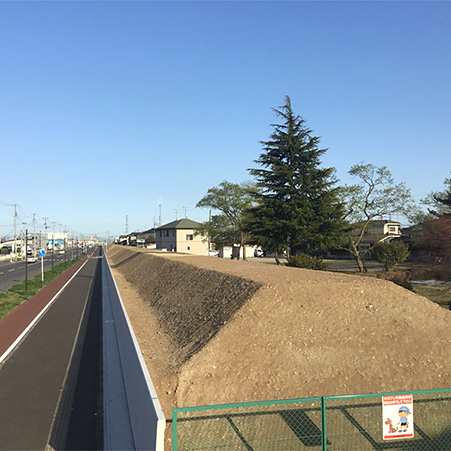 白鳥地区津波防御施設整備工事